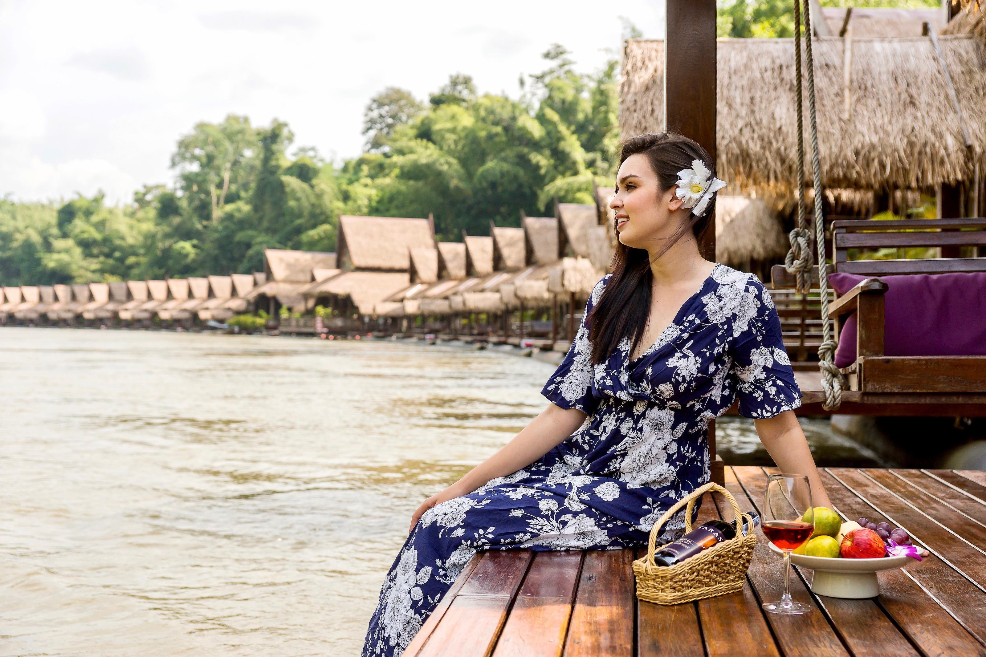 The Float House River Kwai Ban Huai Maenam Noi Exteriör bild