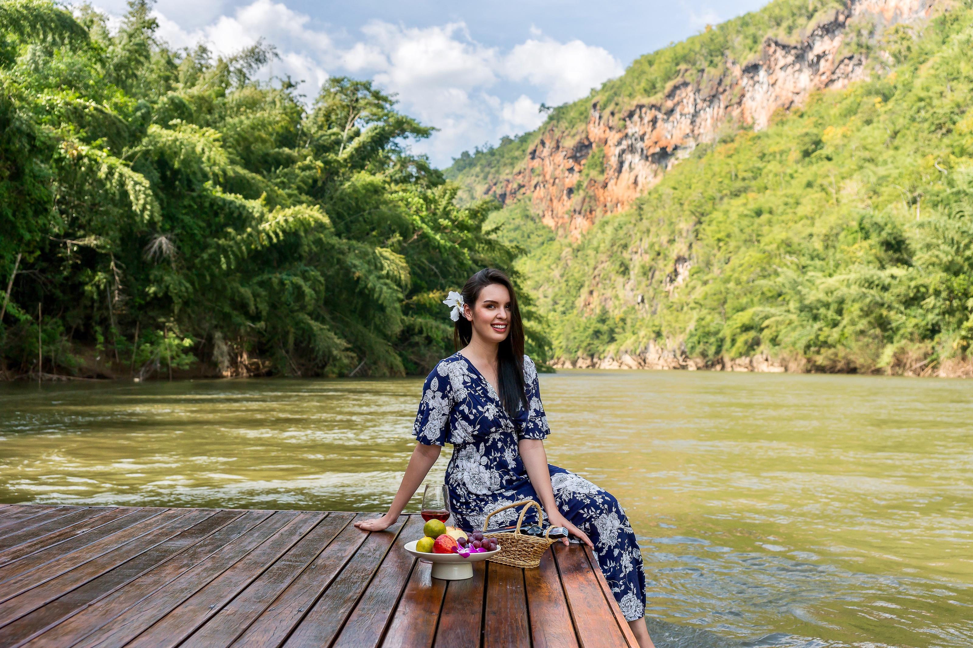 The Float House River Kwai Ban Huai Maenam Noi Exteriör bild