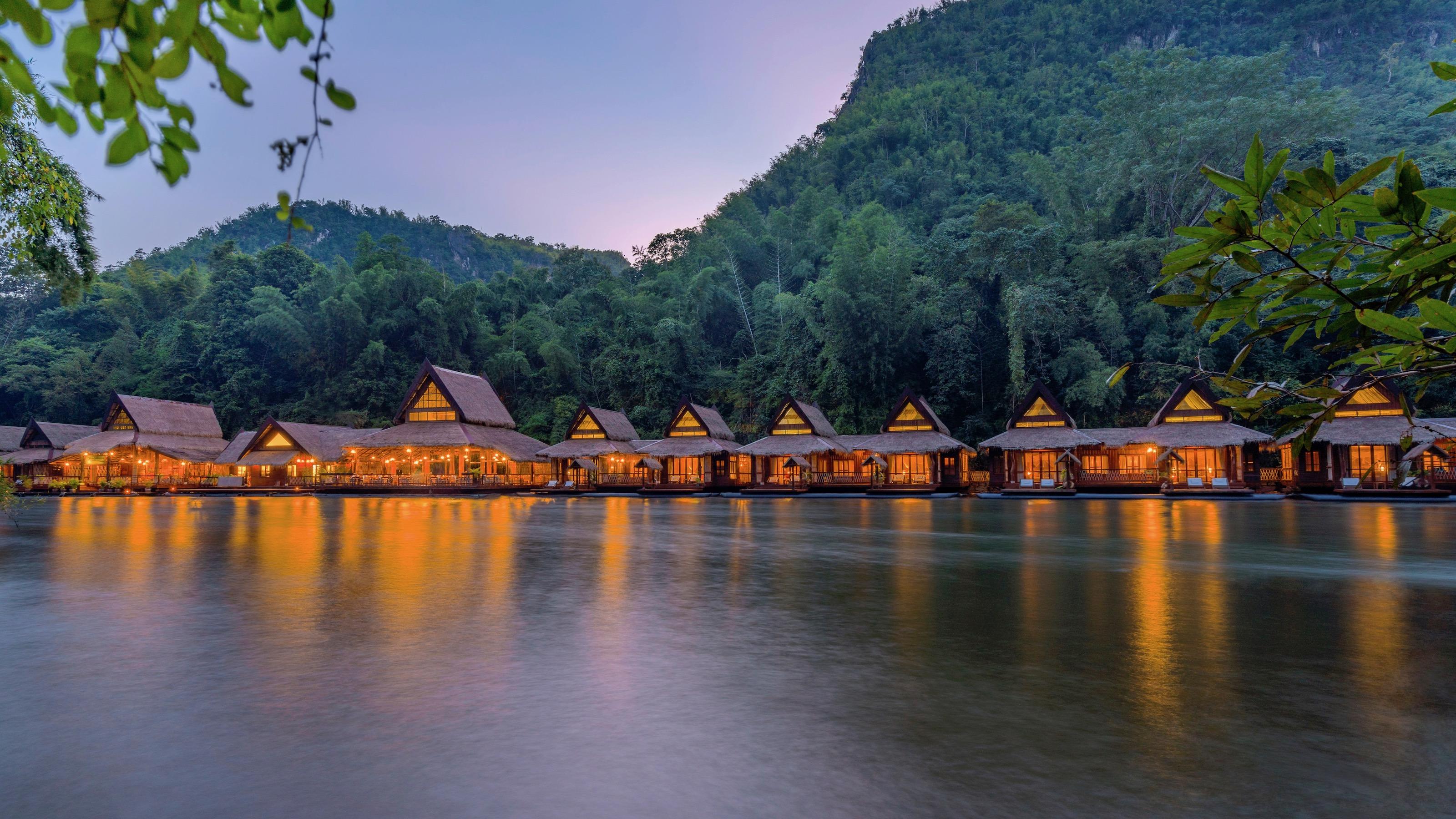 The Float House River Kwai Ban Huai Maenam Noi Exteriör bild