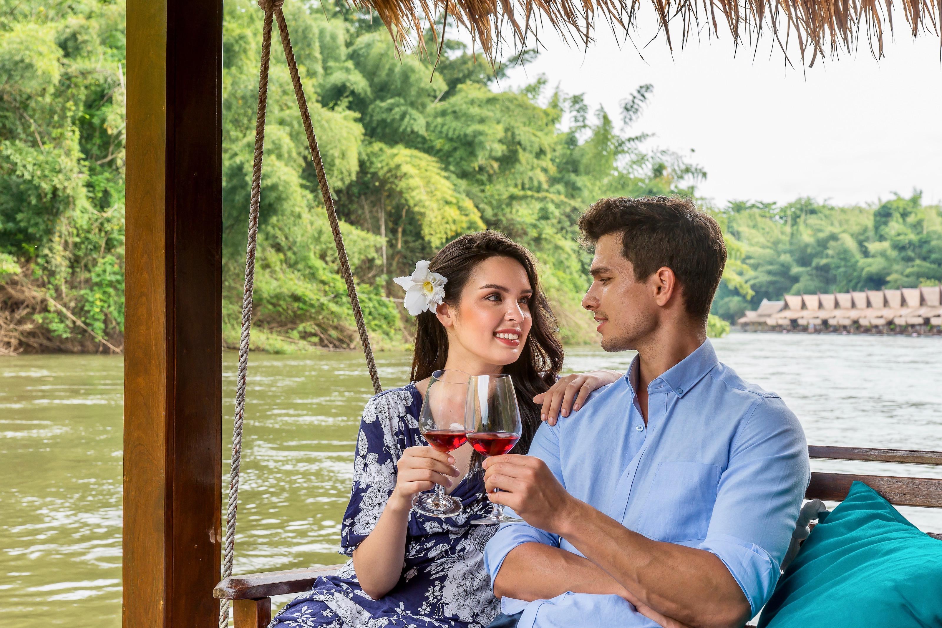 The Float House River Kwai Ban Huai Maenam Noi Exteriör bild