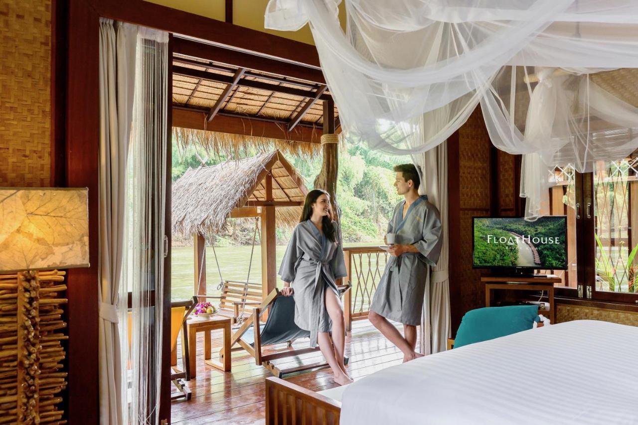 The Float House River Kwai Ban Huai Maenam Noi Exteriör bild