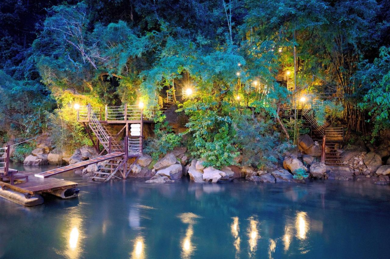 The Float House River Kwai Ban Huai Maenam Noi Exteriör bild