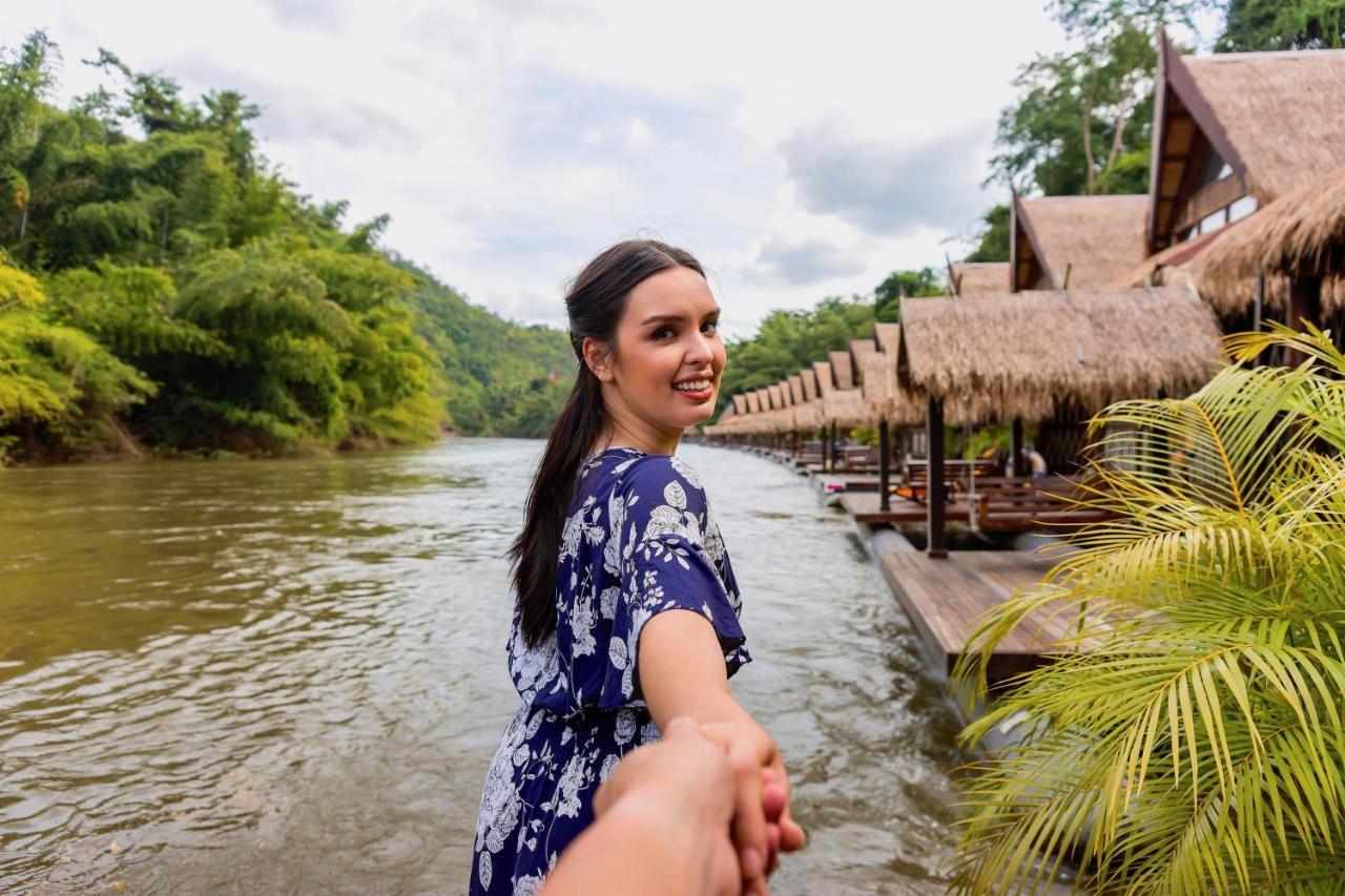 The Float House River Kwai Ban Huai Maenam Noi Exteriör bild